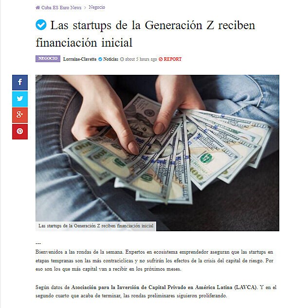 Las startups de la Generacin Z reciben financiacin inicial